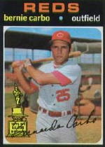 1971 Topps Baseball Cards      478     Bernie Carbo